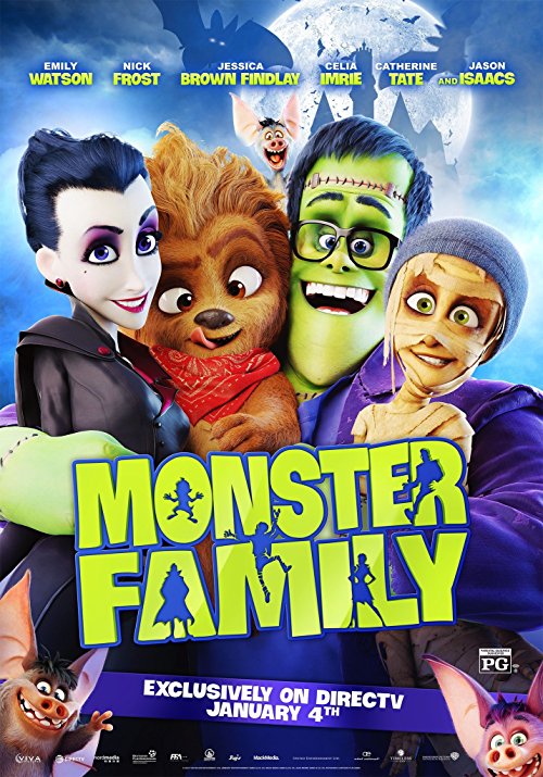 دانلود انیمیشن Monster Family 2017 با دوبله فارسی