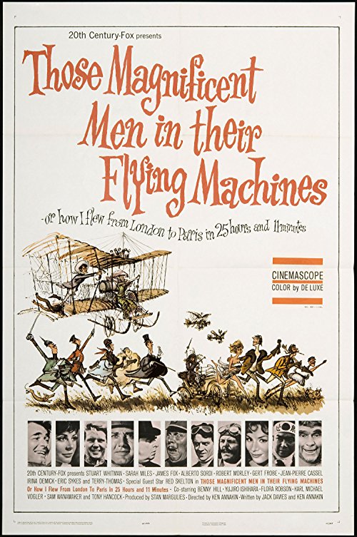 دانلود فیلم Those Magnificent Men in Their Flying Machines 1965 با دوبله فارسی
