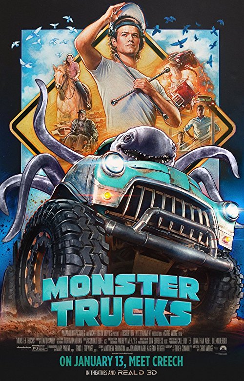 دانلود فیلم Monster Trucks 2016 با دوبله فارسی