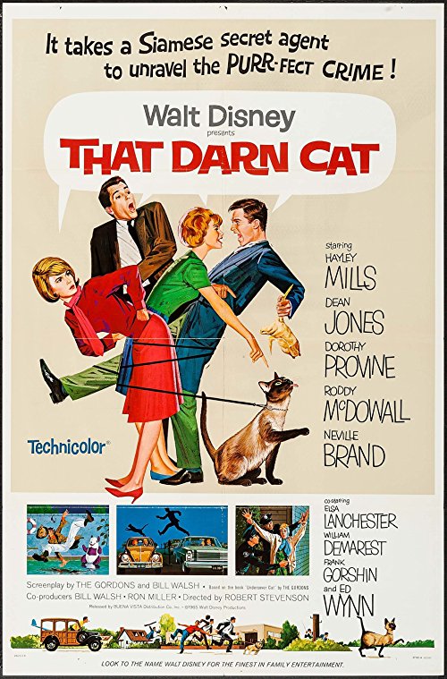 دانلود فیلم That Darn Cat 1965 با دوبله فارسی