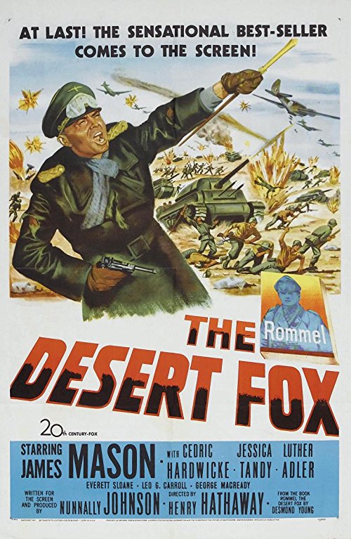 دانلود فیلم The Desert Fox: The Story of Rommel 1951 با دوبله فارسی