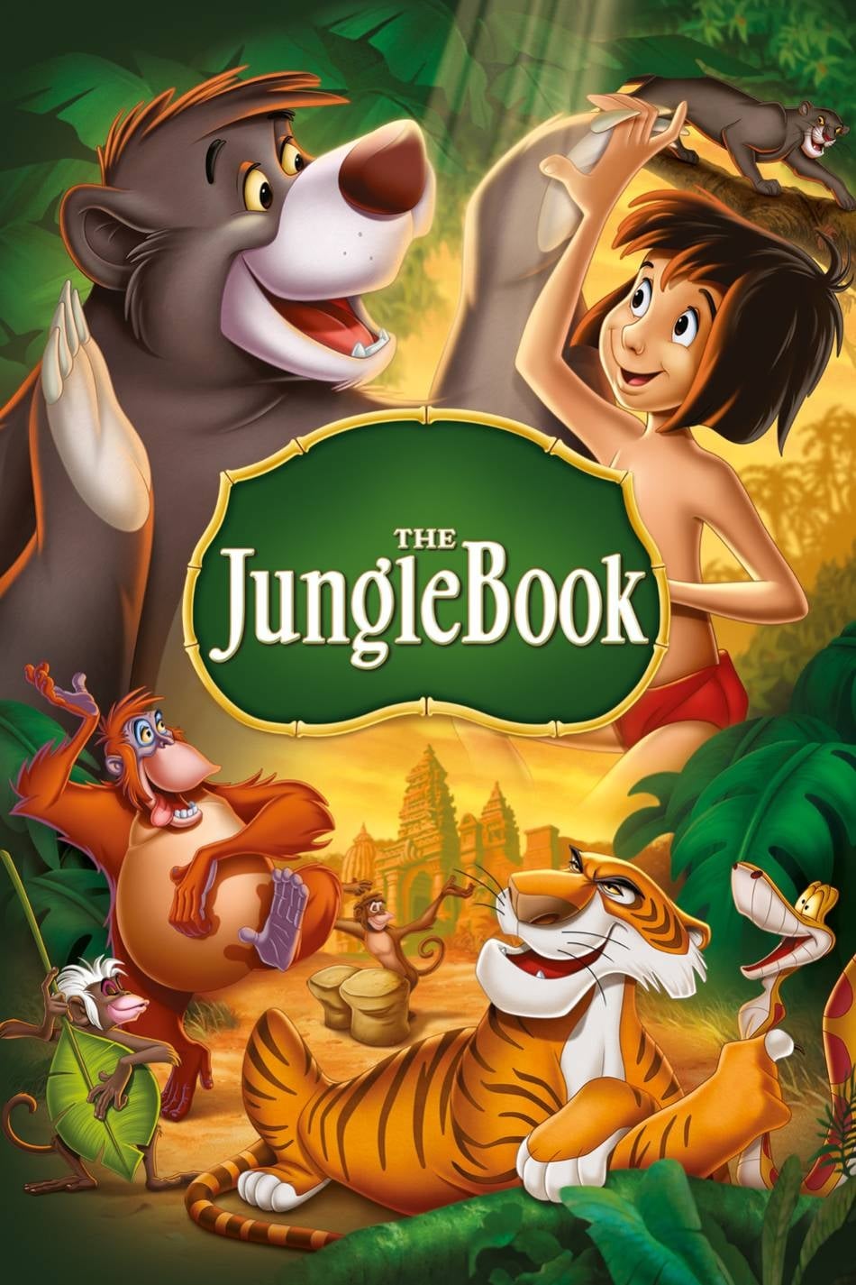 دانلود انیمیشن The Jungle Book 1967 با دوبله فارسی