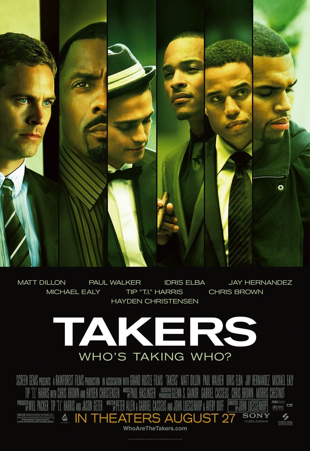 دانلود فیلم Takers 2010 با دوبله فارسی