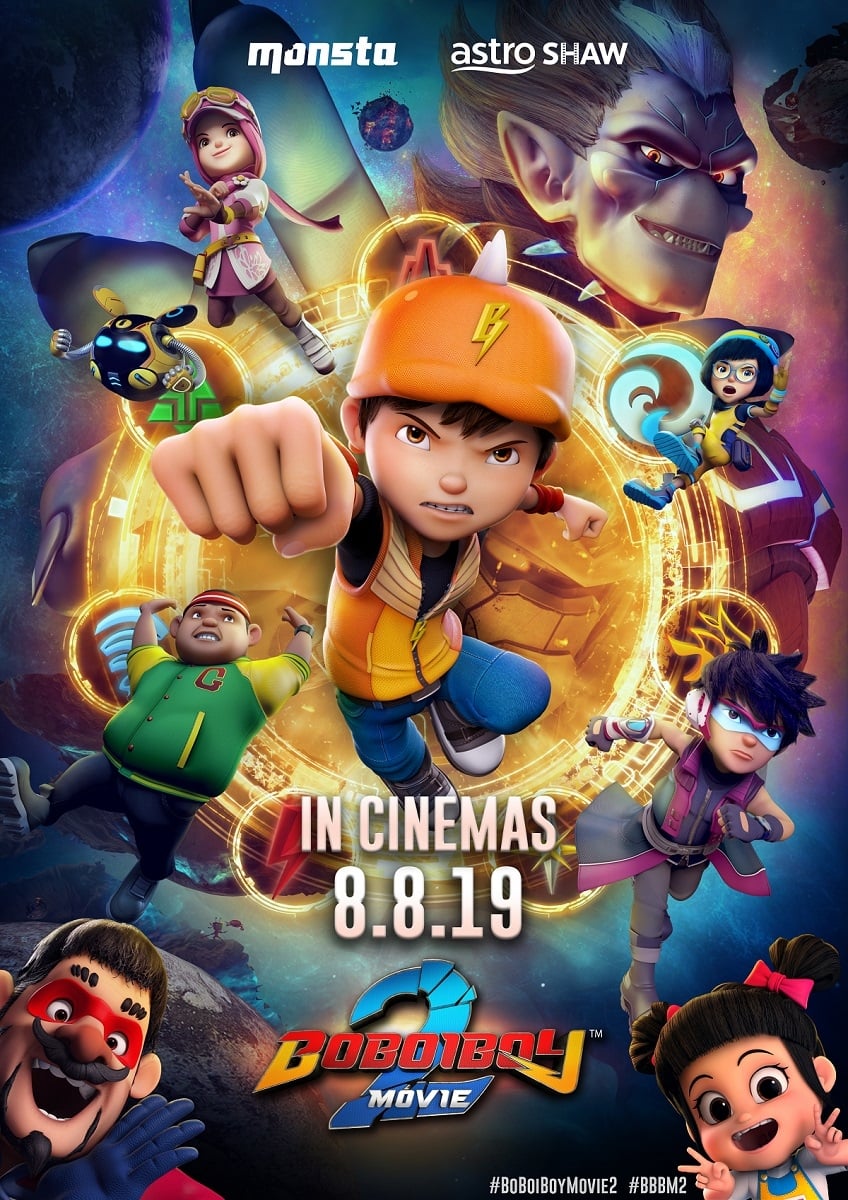 دانلود انیمیشن BoBoiBoy Movie 2 2019 با دوبله فارسی
