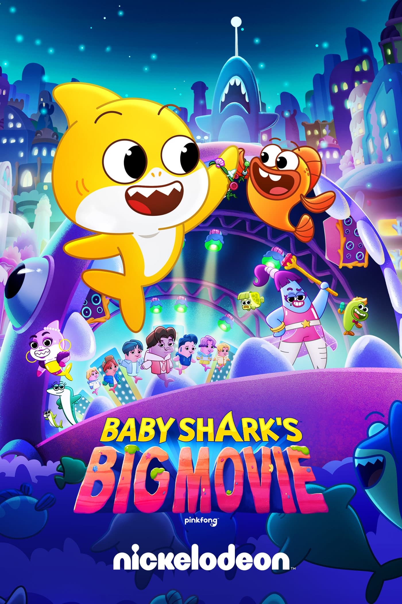 دانلود انیمیشن Baby Shark's Big Movie! 2023 با دوبله فارسی
